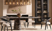 Latiera Glass Rectangular Chandelier 67