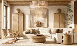 Latiera Glass Round Chandelier 48