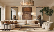 Latiera Glass Round Chandelier 48