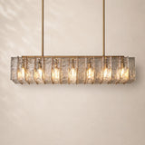 Latiera Glass Rectangular Chandelier 67