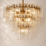 Latiera Glass Tiered Round Chandelier 36