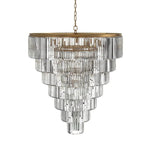 Leylandl Tiered Round Chandelier - kimoylights
