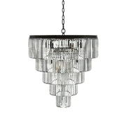 Leylandl Tiered Round Chandelier - kimoylights