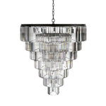 Leylandl Tiered Round Chandelier - kimoylights