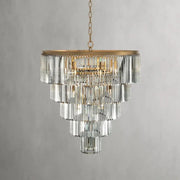 Leylandl Tiered Round Chandelier - kimoylights