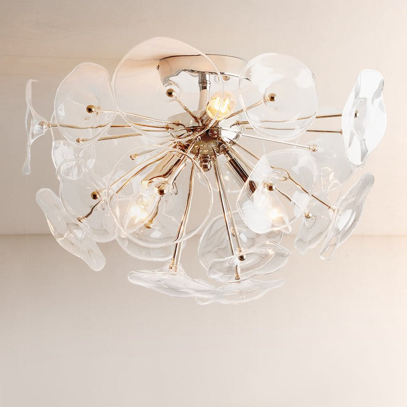 Lili Glass Flush Mount Ceiling Light
