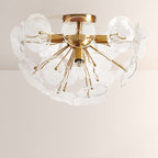 Lili Glass Flush Mount Ceiling Light