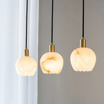 Flower Alabaster Pendant Light — image 35
