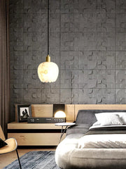 Flower Alabaster Pendant Light — image 19