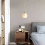 Flower Alabaster Pendant Light — image 3