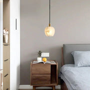 Flower Alabaster Pendant Light — image 3