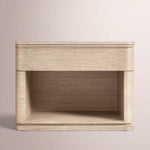 Liromelle Open Nightstand — GREIGE OAK / 32
