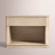 Liromelle Open Nightstand — GREIGE OAK / 32
