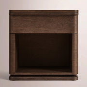 Liromelle Open Nightstand — BROWN OAK / 26