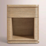 Liromelle Open Nightstand — LIGHT OAK / 20