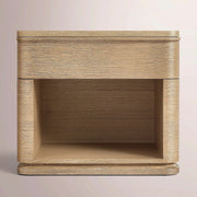 Liromelle Open Nightstand — LIGHT OAK / 26
