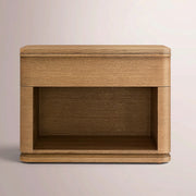 Liromelle Open Nightstand — NATURAL OAK / 32