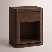 Liromelle Open Nightstand — BROWN OAK / 20