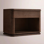 Liromelle Open Nightstand — BROWN OAK / 32