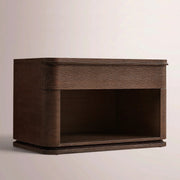Liromelle Open Nightstand — BROWN OAK / 38