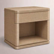 Liromelle Open Nightstand — LIGHT OAK / 26