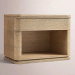 Liromelle Open Nightstand — LIGHT OAK / 32