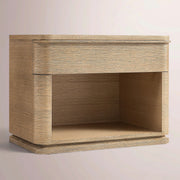 Liromelle Open Nightstand — LIGHT OAK / 32