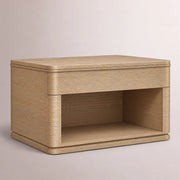 Liromelle Open Nightstand — LIGHT OAK / 38
