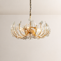 Liorien 6-Light Glass Petal Round Chandelier 26"D