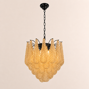 Lira Handblown Glass Drop Chandelier 21