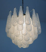 Lira Handblown Glass Drop Chandelier 21