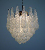 Lira Handblown Glass Drop Chandelier 21