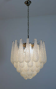 Lira Handblown Glass Drop Chandelier 21