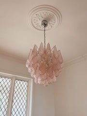 Lira Handblown Glass Drop Chandelier 21