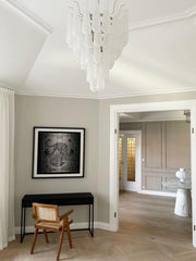 Lira Handblown Glass Drop Chandelier 26
