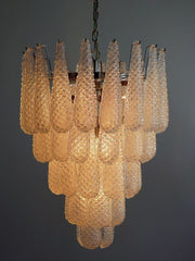 Lira Handblown Glass Drop Chandelier 26