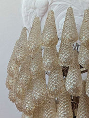 Lira Handblown Glass Drop Chandelier 30