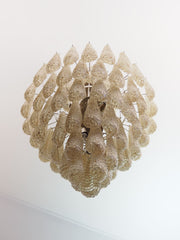 Lira Handblown Glass Drop Chandelier 30