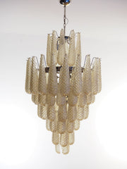 Lira Handblown Glass Drop Chandelier 30