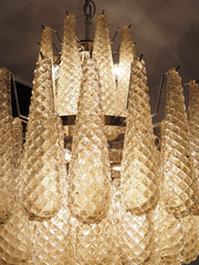 Lira Handblown Glass Drop Chandelier 30