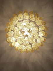 Lira Handblown Glass Drop Chandelier 30