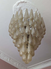 Lira Handblown Glass Drop Chandelier 30