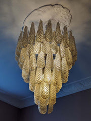 Lira Handblown Glass Drop Chandelier 30