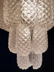 Lira Handblown Glass Drop Chandelier 30