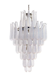 Lira Handblown Glass Drop Chandelier 30