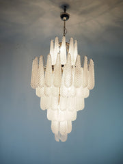Lira Handblown Glass Drop Chandelier 30