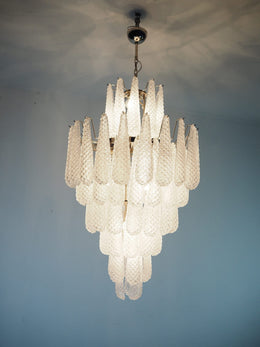 Lira Handblown Glass Drop Chandelier 30