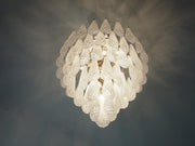 Lira Handblown Glass Drop Chandelier 30