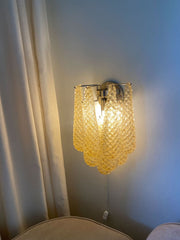 Lira Handblown Glass Drop Wall Sconce 14