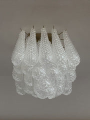 Lira Handblown Glass Flush Mount Ceiling Light 14
